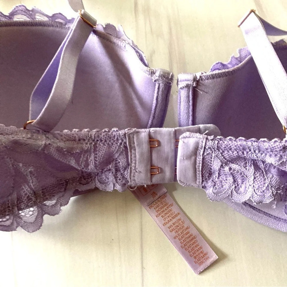 Savage‎ X Fenty Bra “Savage not sorry” lavender bra 32DD - Picture 5 of 8